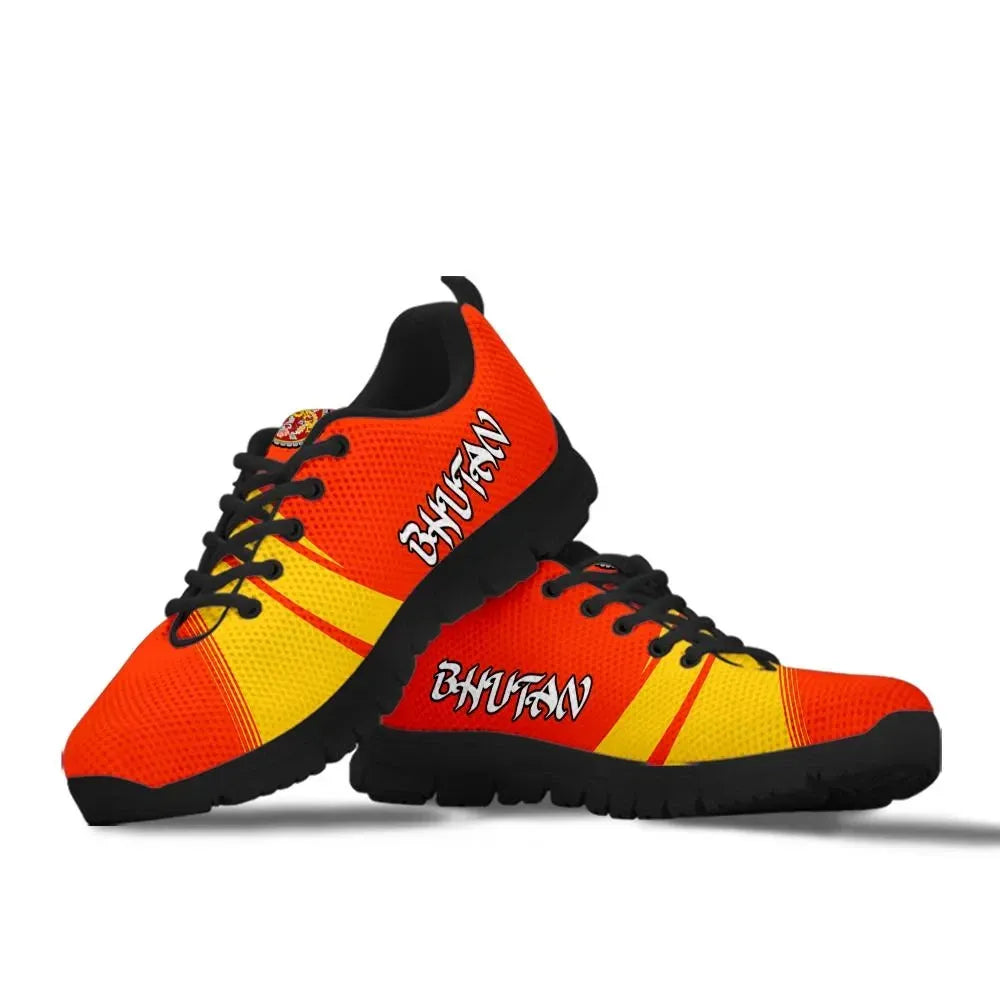 Bhutan Coat Of Arms Sneaker Cricket RLT6