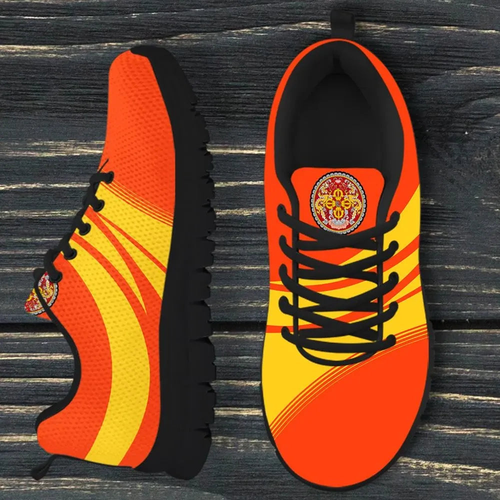 Bhutan Coat Of Arms Sneaker Cricket RLT6