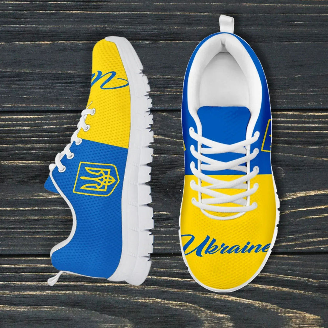 Ukrainian Shoes Ukraine Coat Of Arms Sneakers 2 RLT7