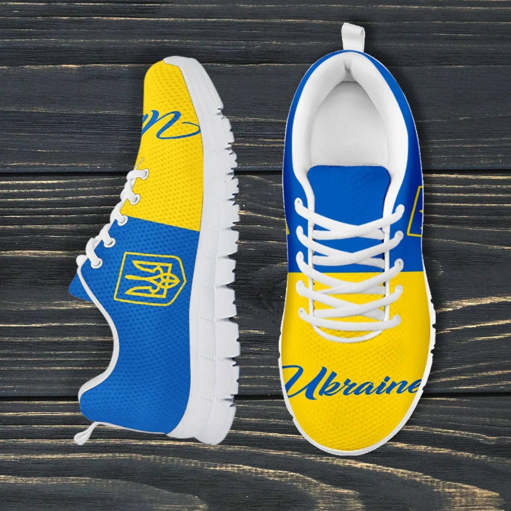 Ukrainian Shoes Ukraine Coat Of Arms Sneakers 2 RLT7