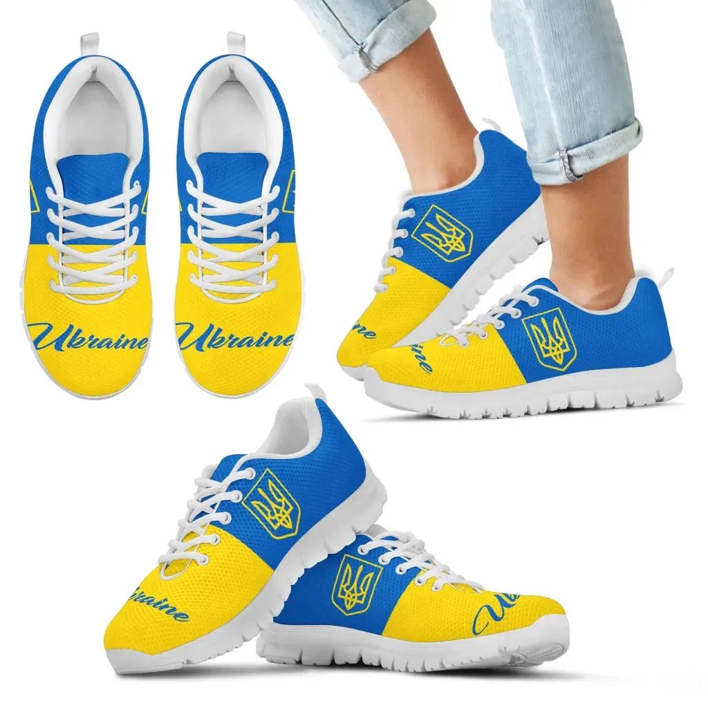 Ukrainian Shoes Ukraine Coat Of Arms Sneakers 2 RLT7