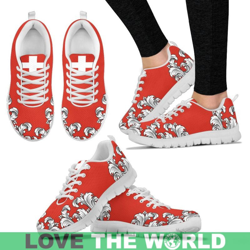 Swizerland Coat Of Arms Sneakers RLT13