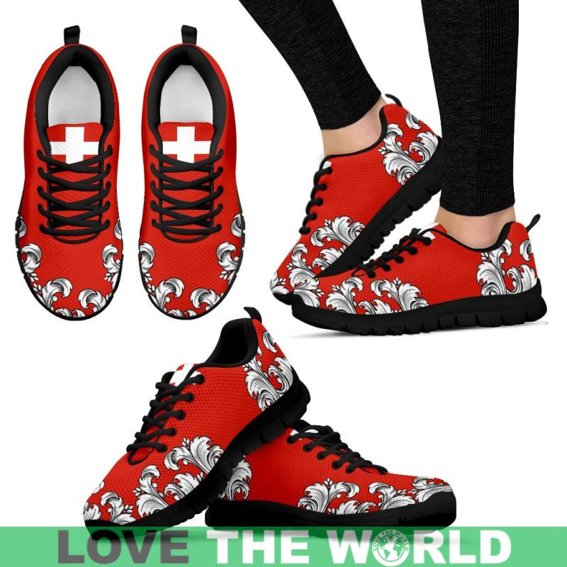 Swizerland Coat Of Arms Sneakers RLT13