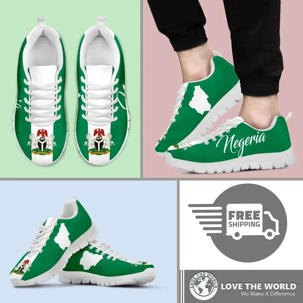Nigeria Flag Nigerian Coat Of Arm Men/Womens RLT8