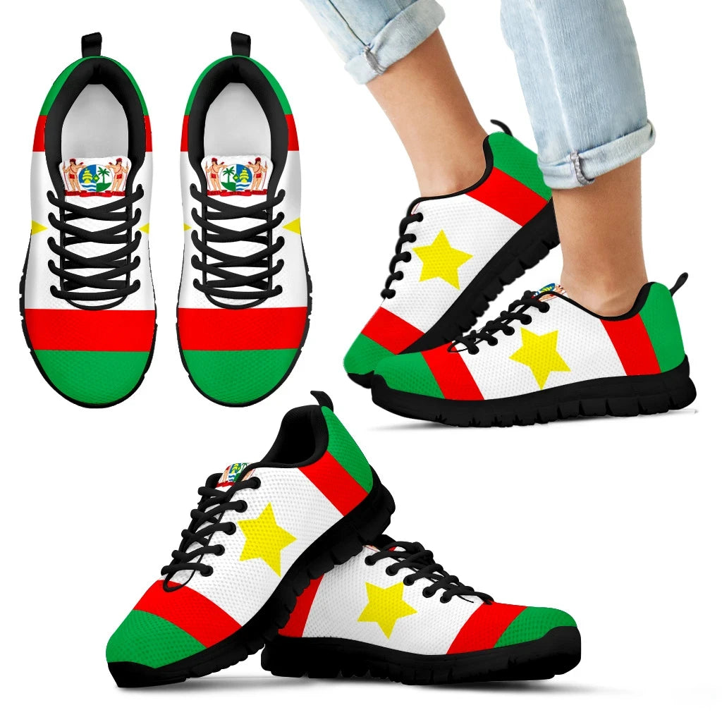 Suriname Shoes Suriname Flag Snaeker RLT7