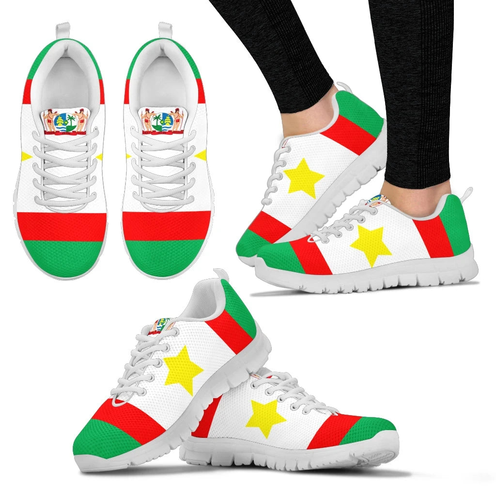 Suriname Shoes Suriname Flag Snaeker RLT7