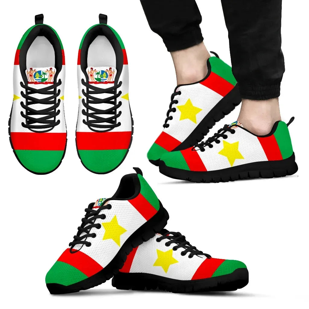 Suriname Shoes Suriname Flag Snaeker RLT7