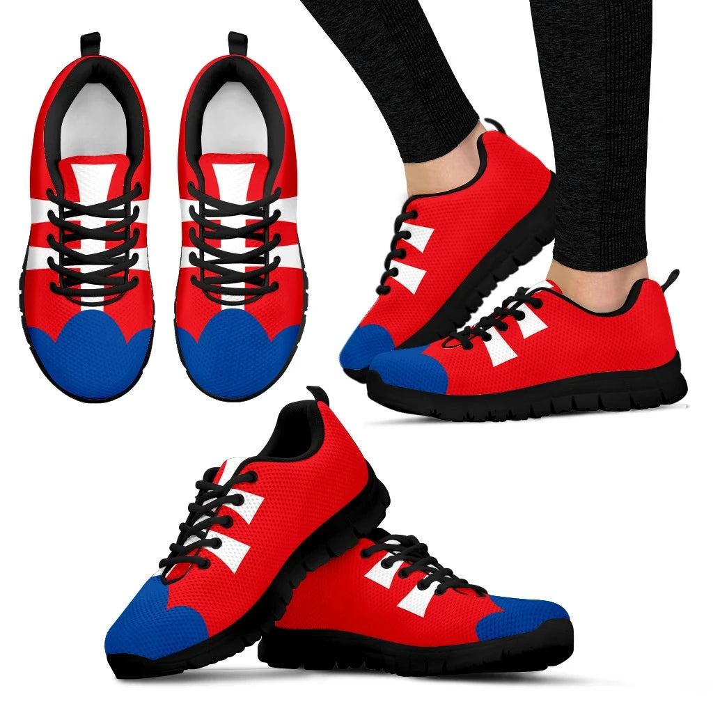 Slovakia Shoes With Slovakia Coat Of Arms RLT13