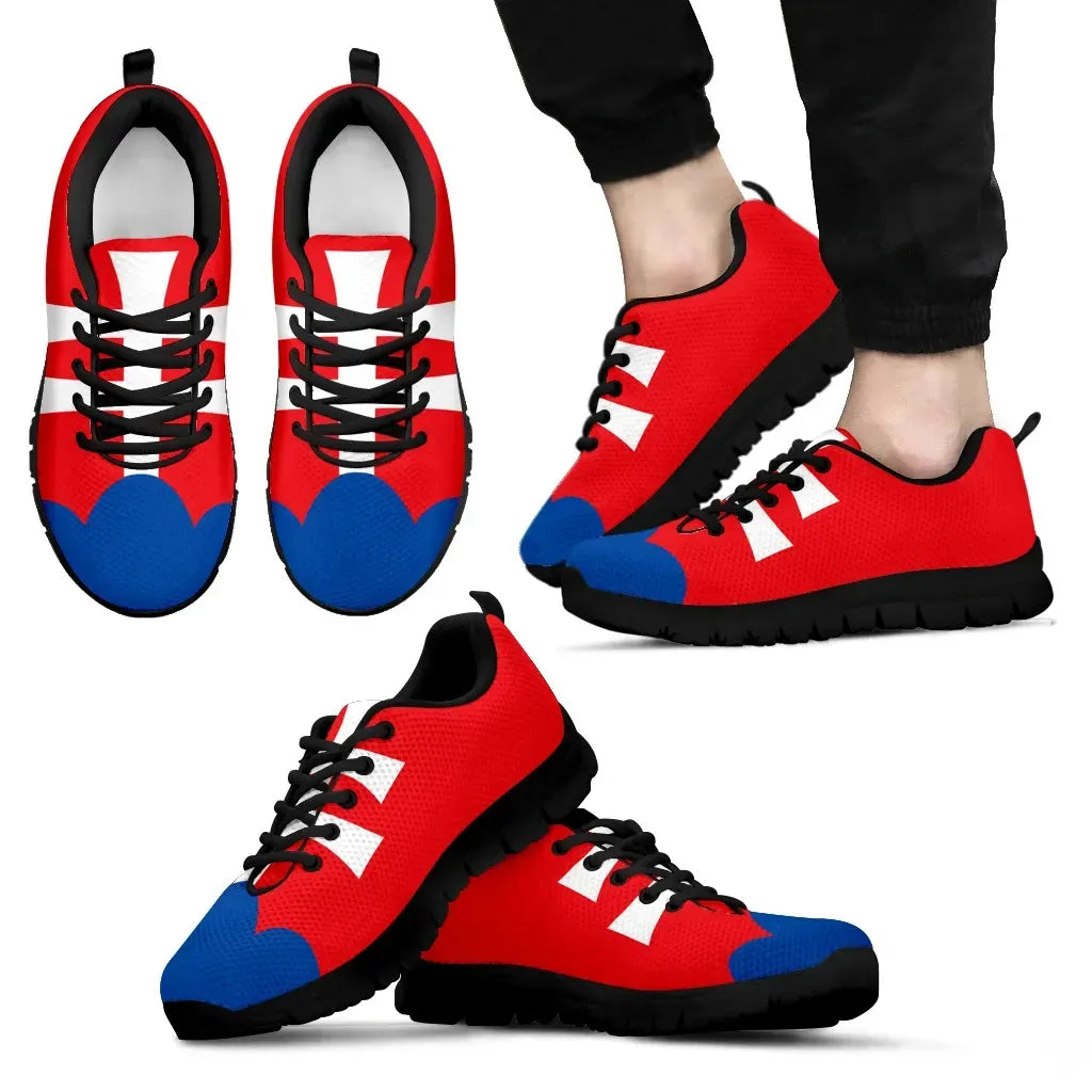 Slovakia Shoes With Slovakia Coat Of Arms RLT13