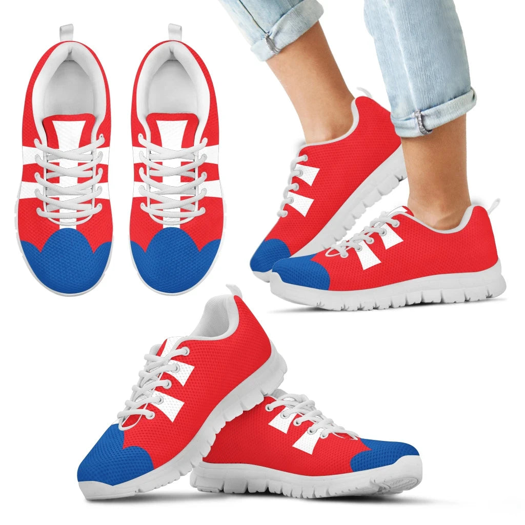 Slovakia Shoes With Slovakia Coat Of Arms RLT13