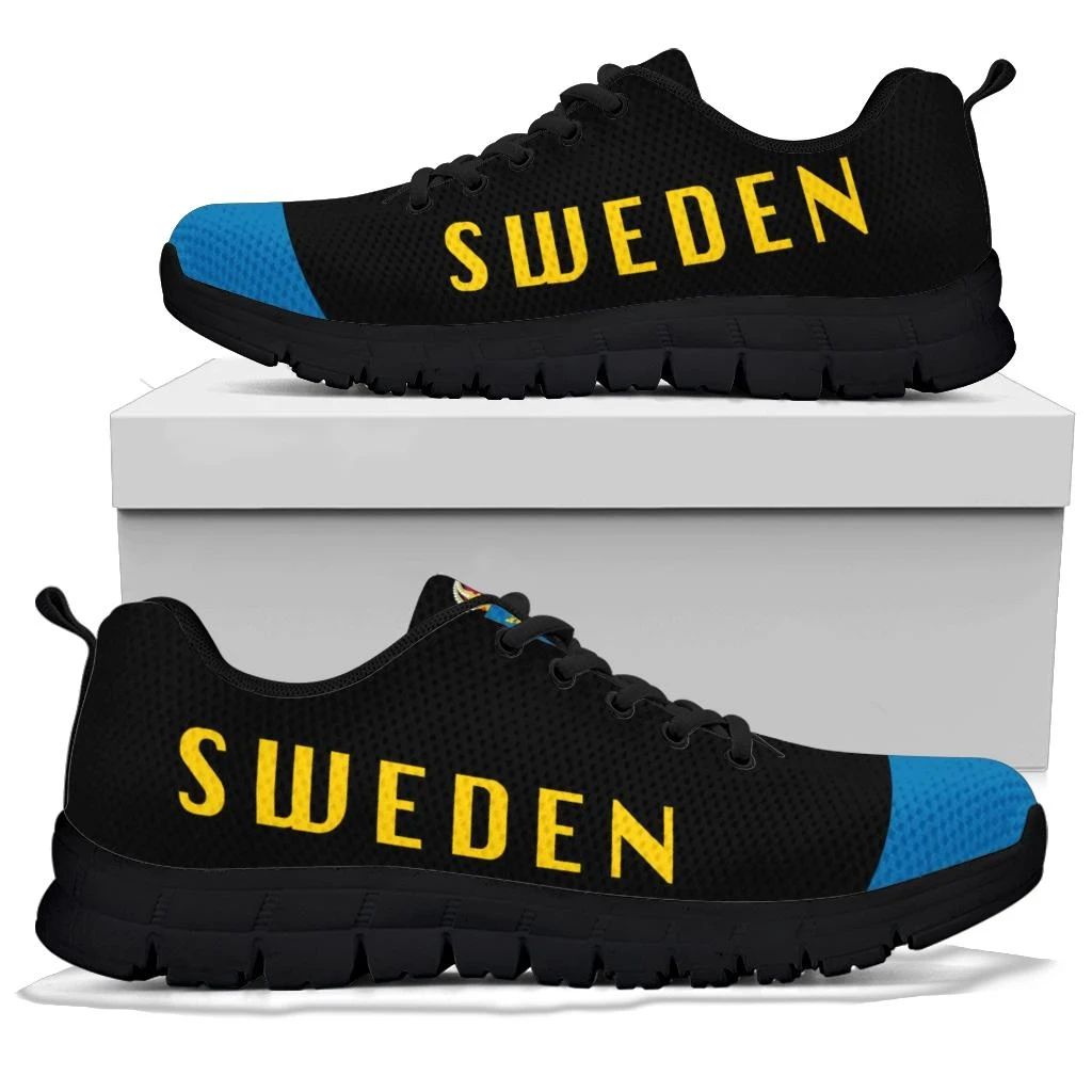 Sweden Sneakers Flag Wave Style RLT7