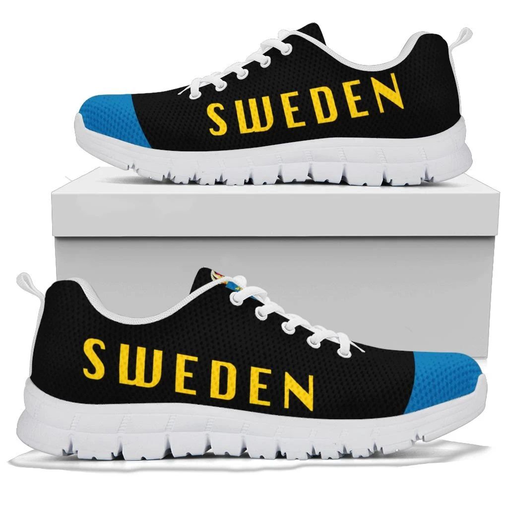 Sweden Sneakers Flag Wave Style RLT7