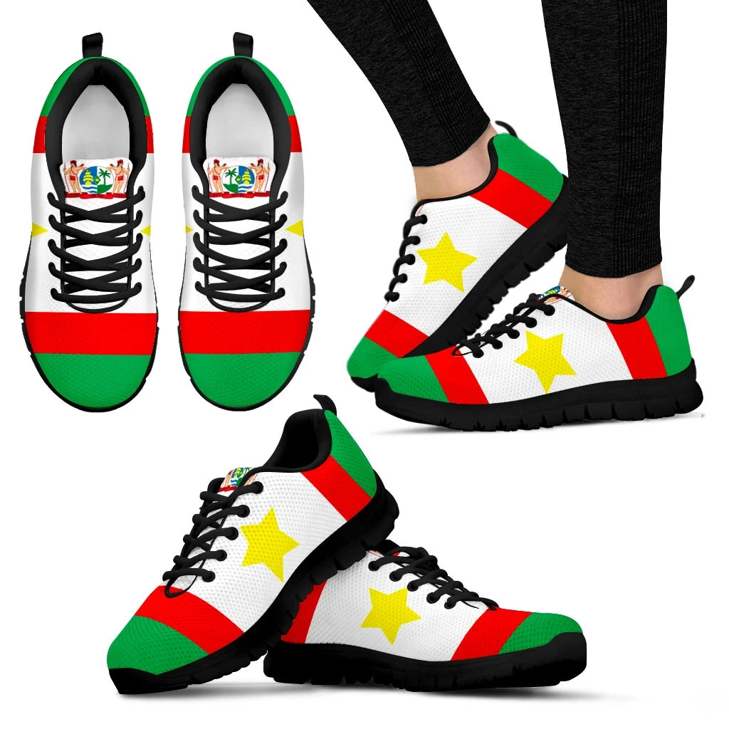 Suriname Shoes Suriname Flag Snaeker RLT7