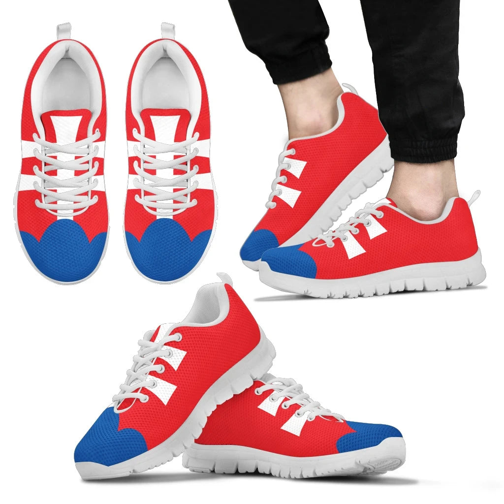 Slovakia Shoes With Slovakia Coat Of Arms RLT13