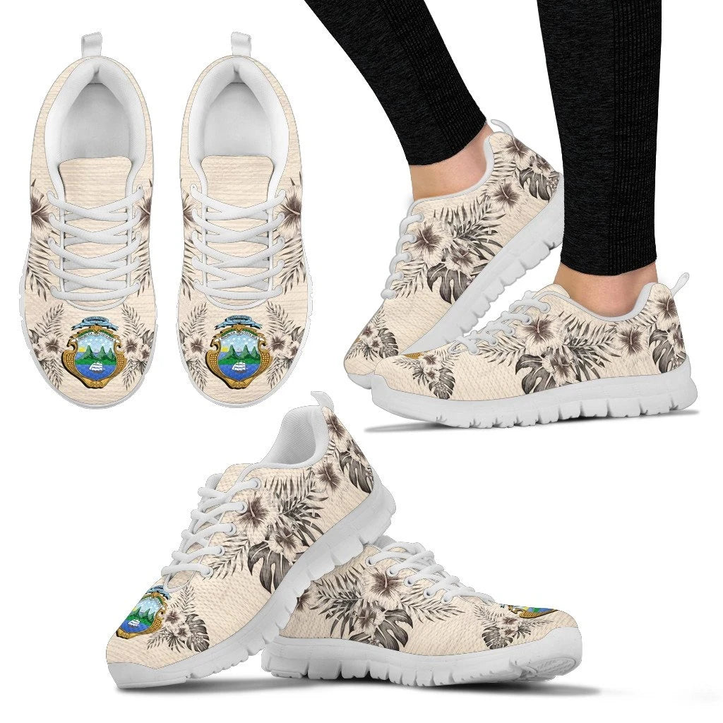 Costa Rica Sneaker The Beige Hibiscus RLT13