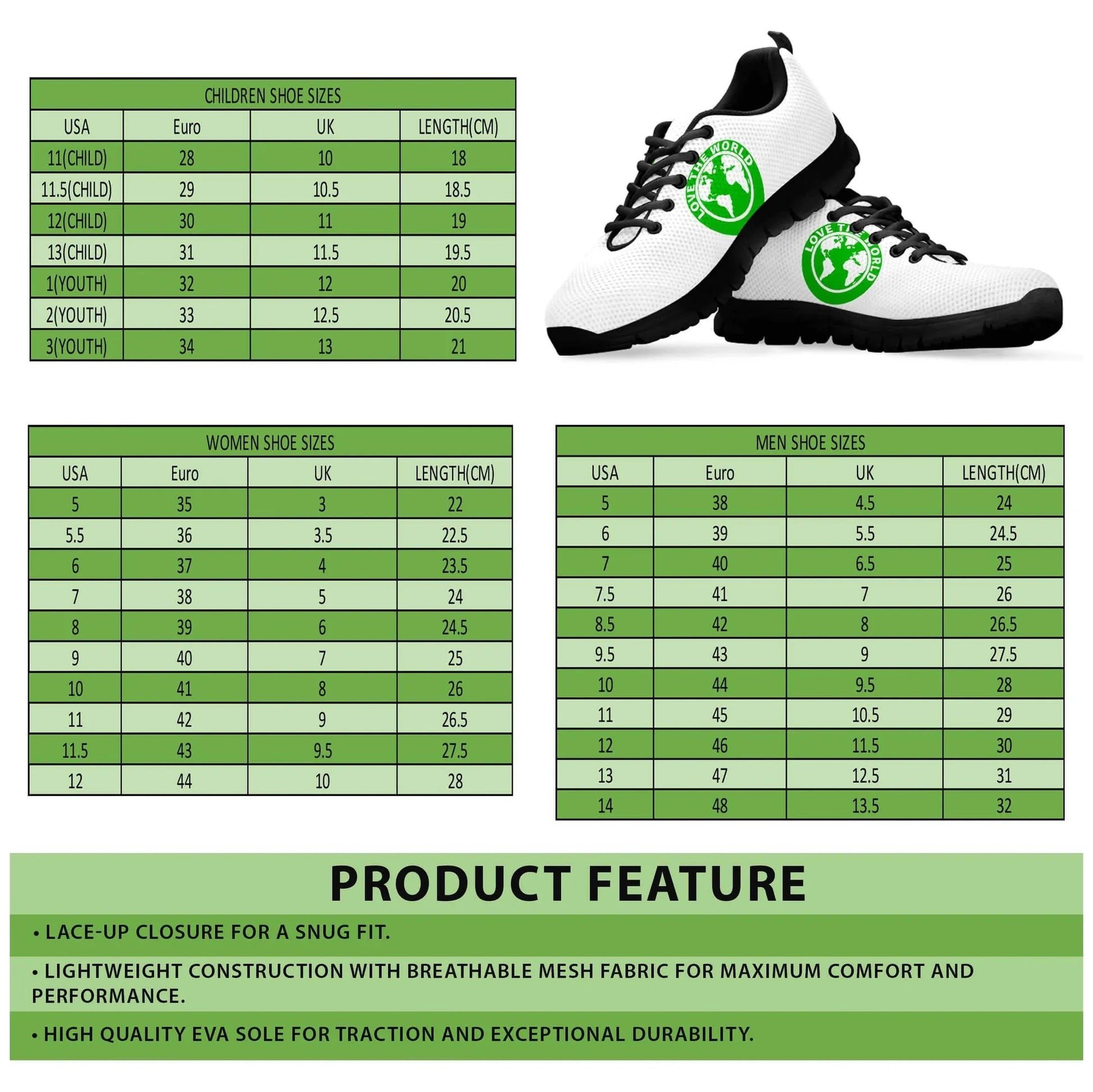 Lithuania Vytis Shoes - Men's/Women's/Kid's Sneakers RLT6