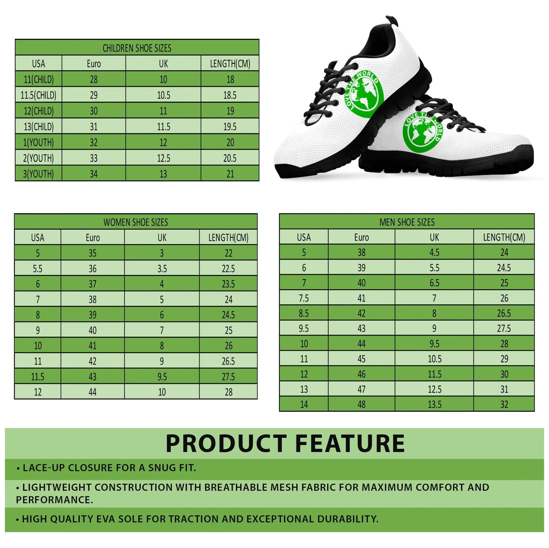 Lithuania Vytis Shoes - Men's/Women's/Kid's Sneakers RLT6