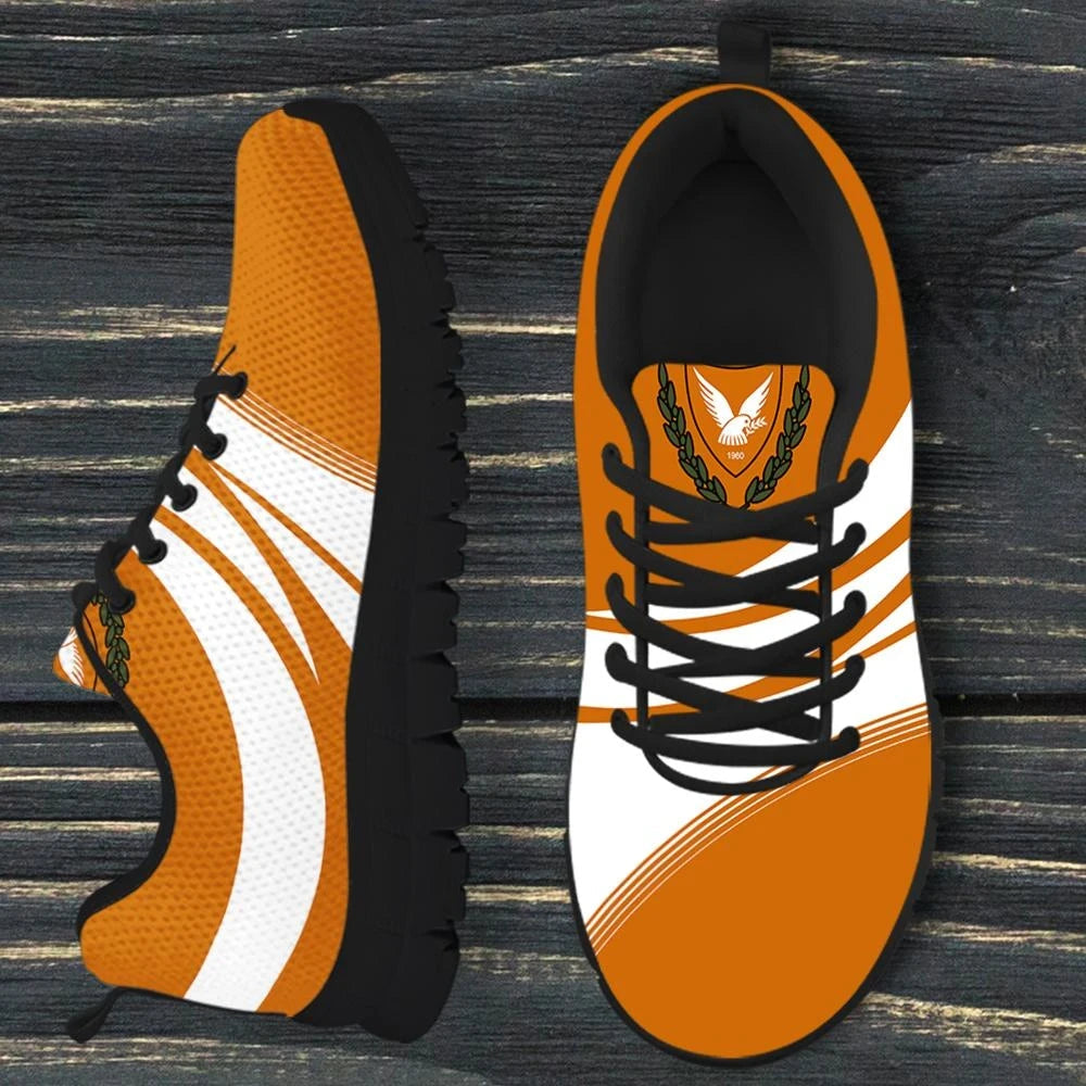 Cyprus Coat Of Arms Sneaker Cricket RLT13