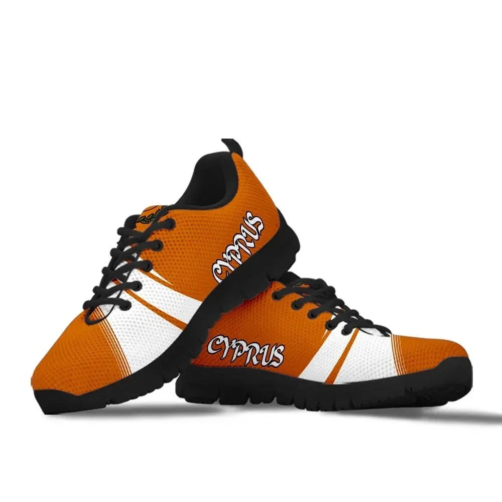 Cyprus Coat Of Arms Sneaker Cricket RLT13
