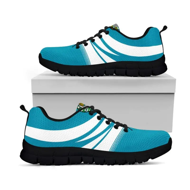 Uzbekistan Coat Of Arms Sneakers Cricket RLT12