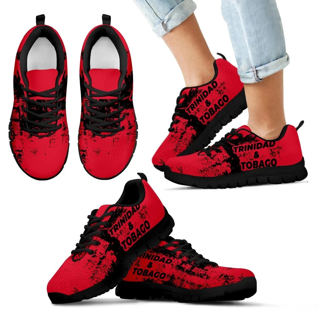 Trinidad and Tobago Sneakers Smudge Style RLT6