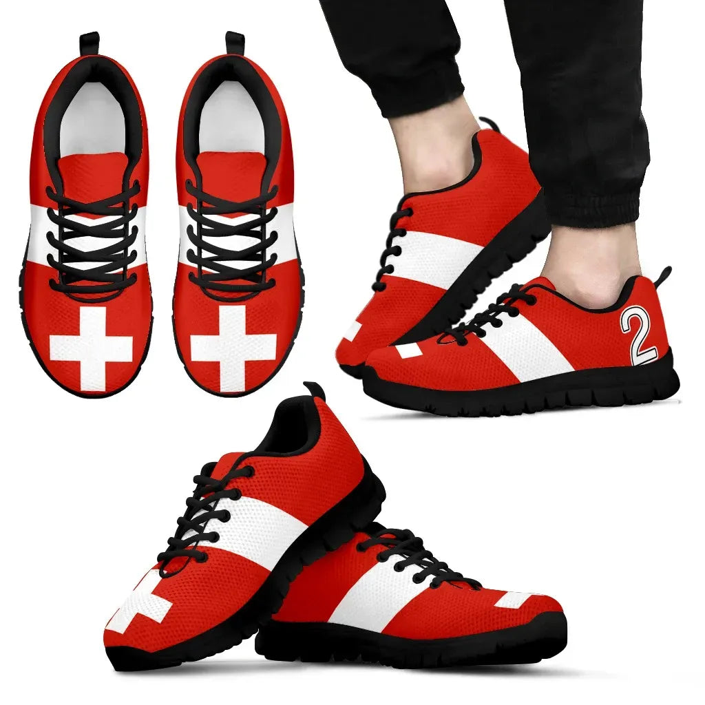 Switzerland Football Sneakers RLT13