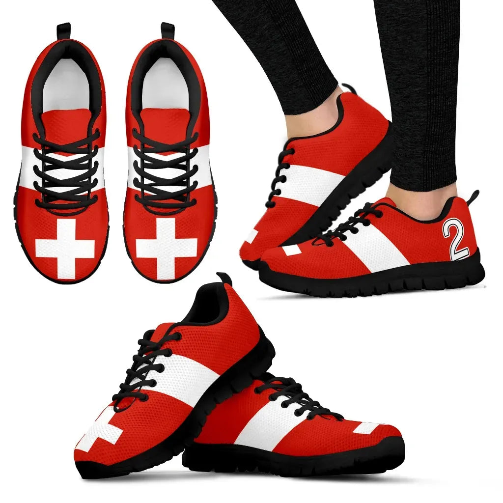 Switzerland Football Sneakers RLT13