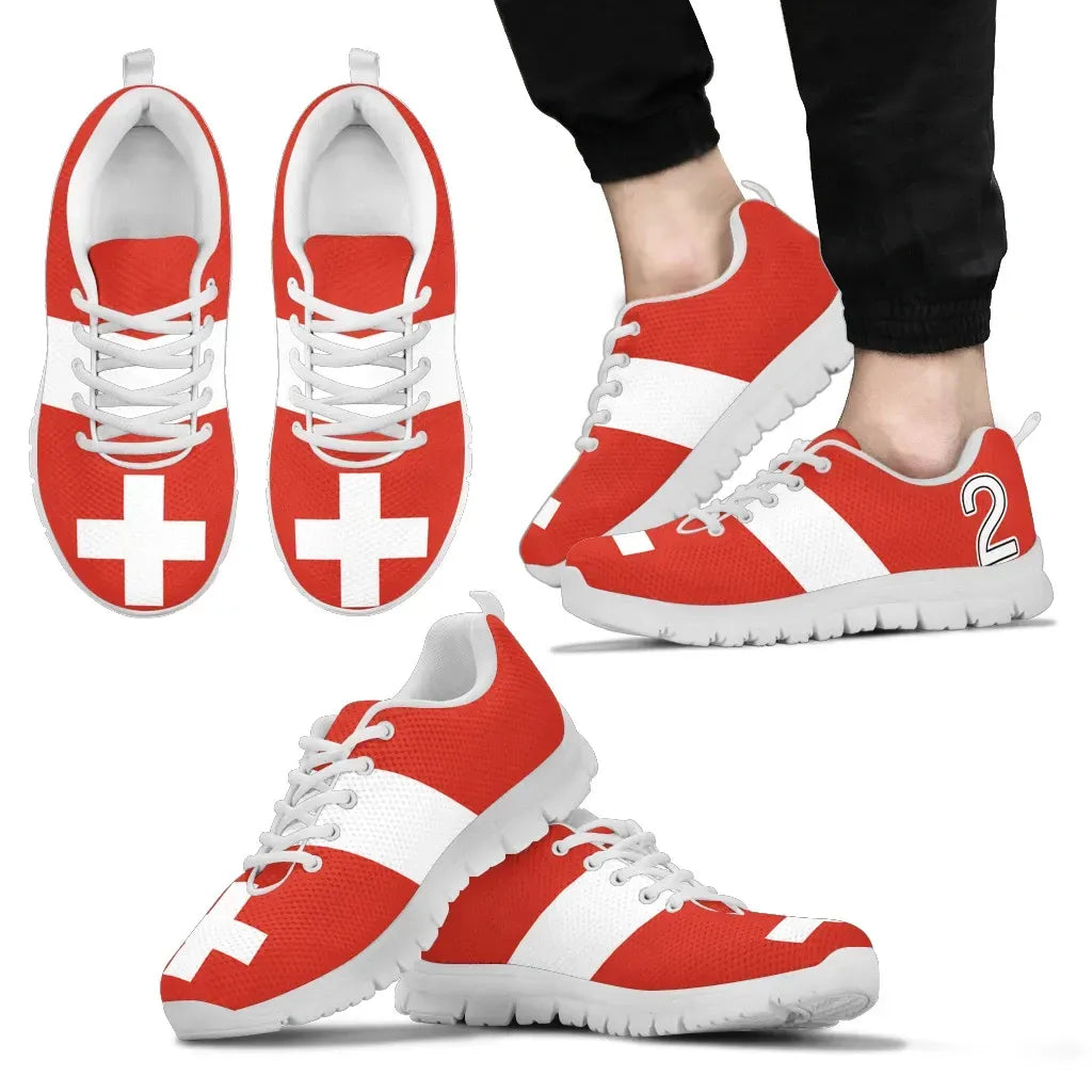 Switzerland Football Sneakers RLT13