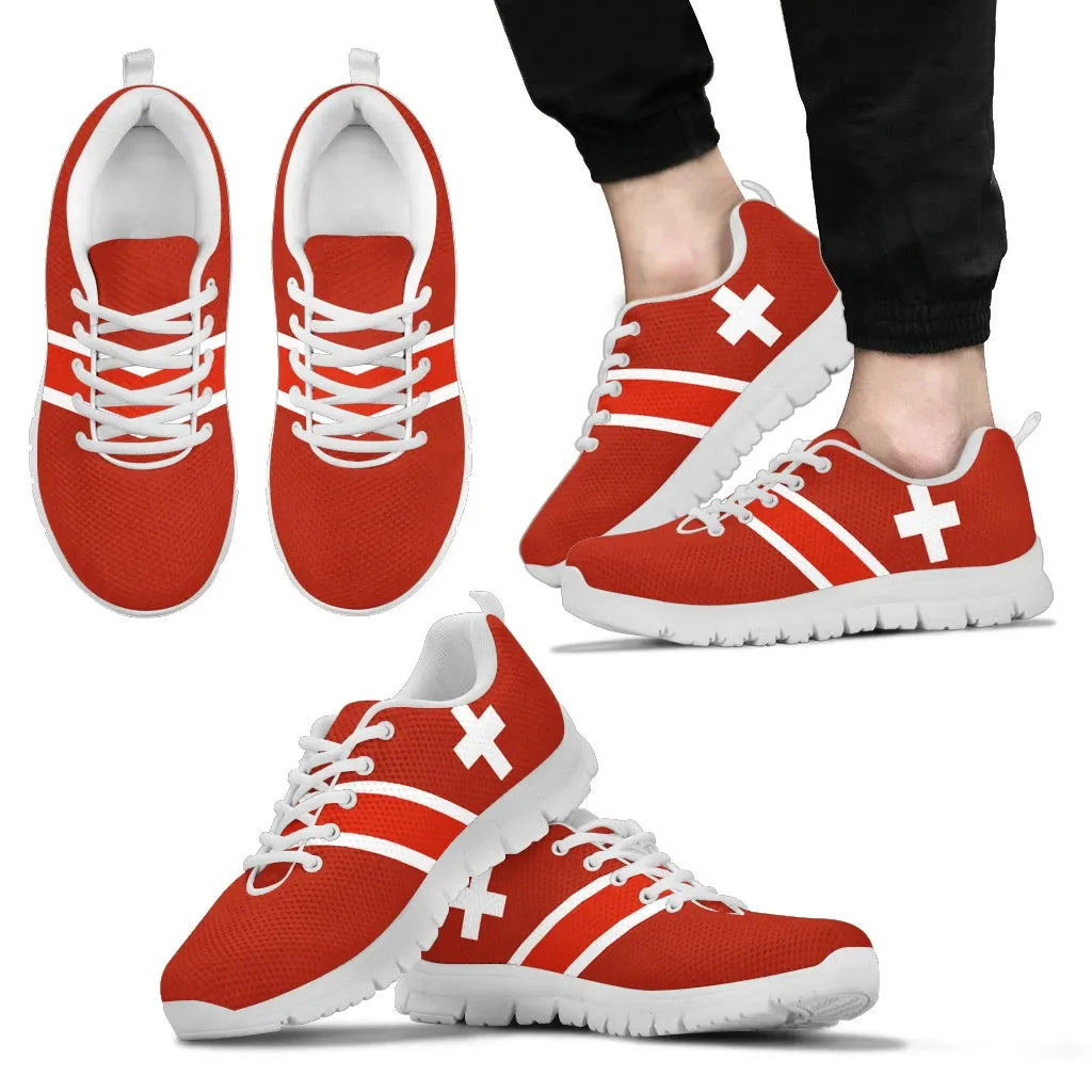 Switzerland Flag Sneakers 01 RLT13