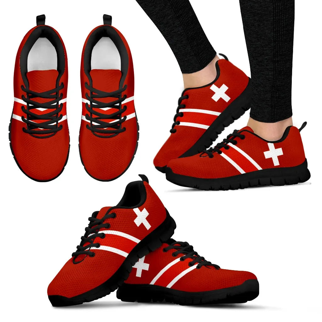 Switzerland Flag Sneakers 01 RLT13