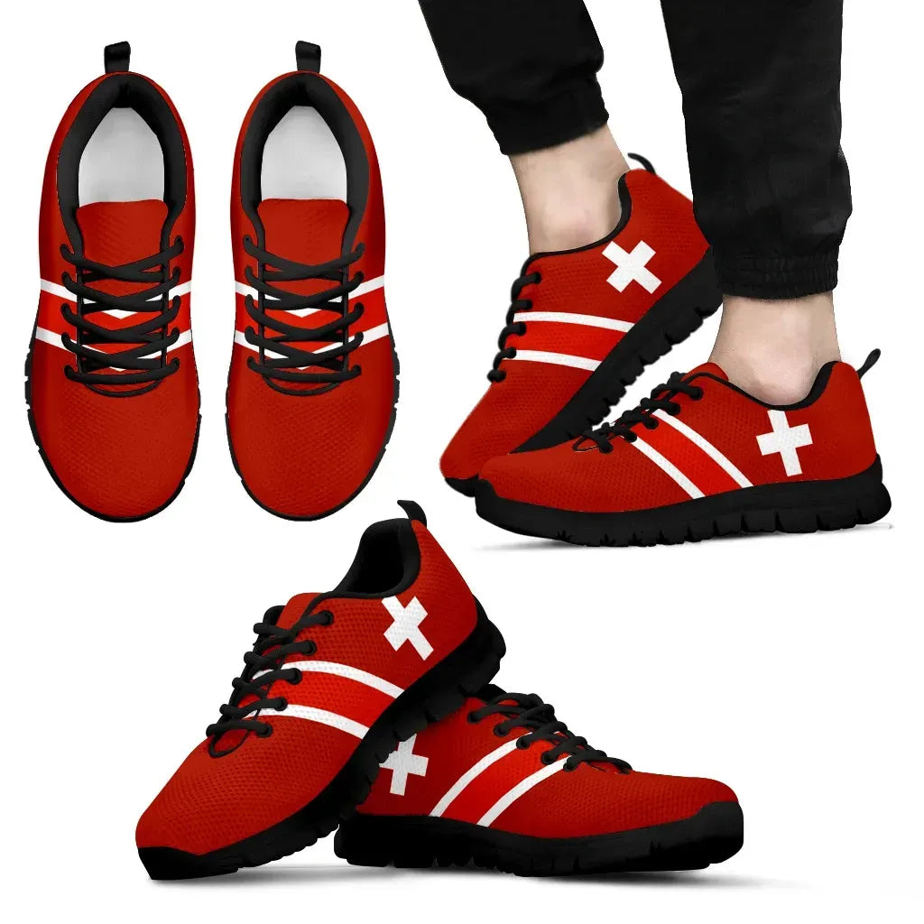 Switzerland Flag Sneakers 01 RLT13