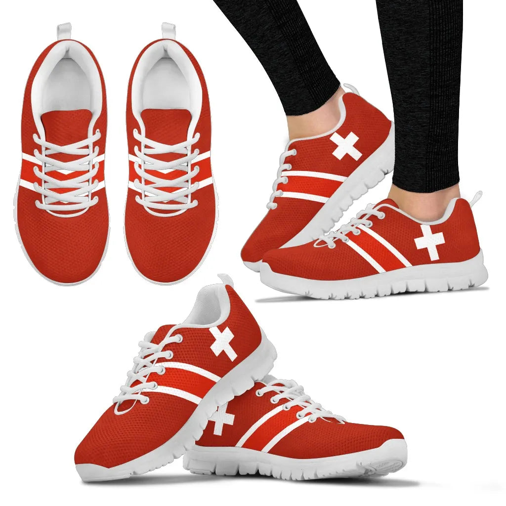 Switzerland Flag Sneakers 01 RLT13