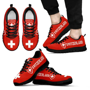 Switzerland Sneakers Swizerland Flag Sneakers/Shoes RLT13