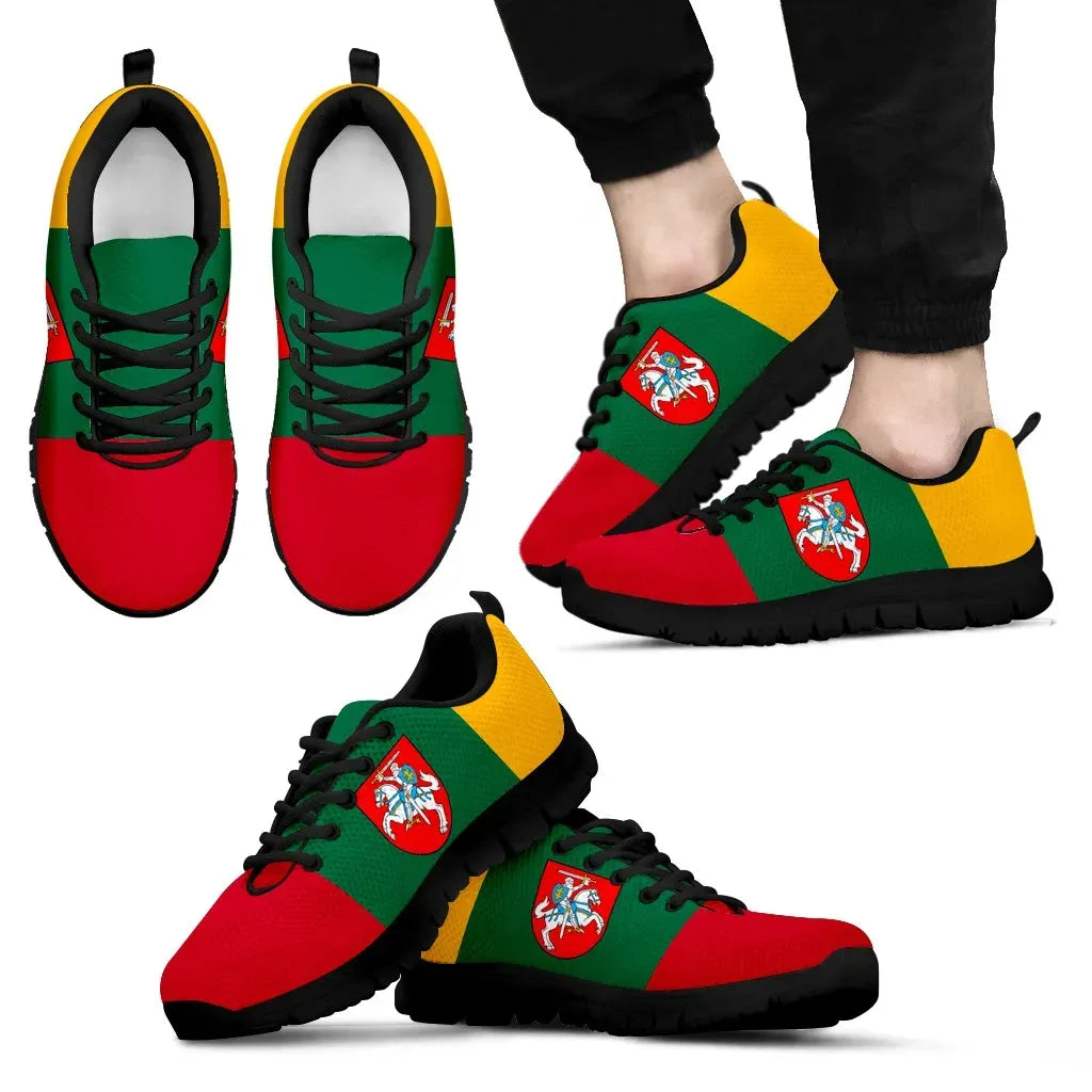 Lithuania - Lietuva Flag Men's/Women's/Kid's Sneakers Shoes RLT6