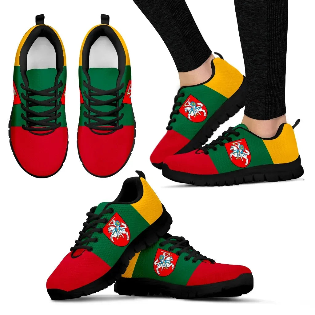 Lithuania - Lietuva Flag Men's/Women's/Kid's Sneakers Shoes RLT6