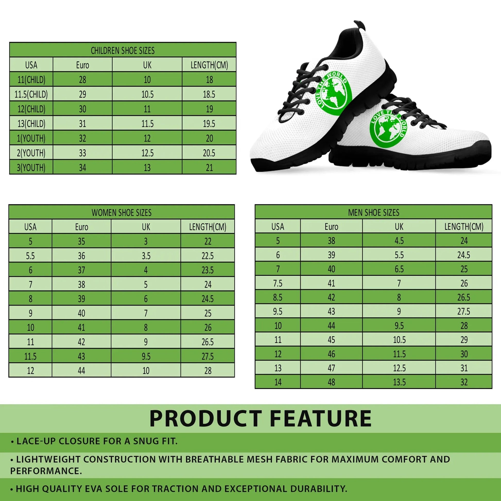 Lithuania - Lietuva Flag Men's/Women's/Kid's Sneakers Shoes RLT6