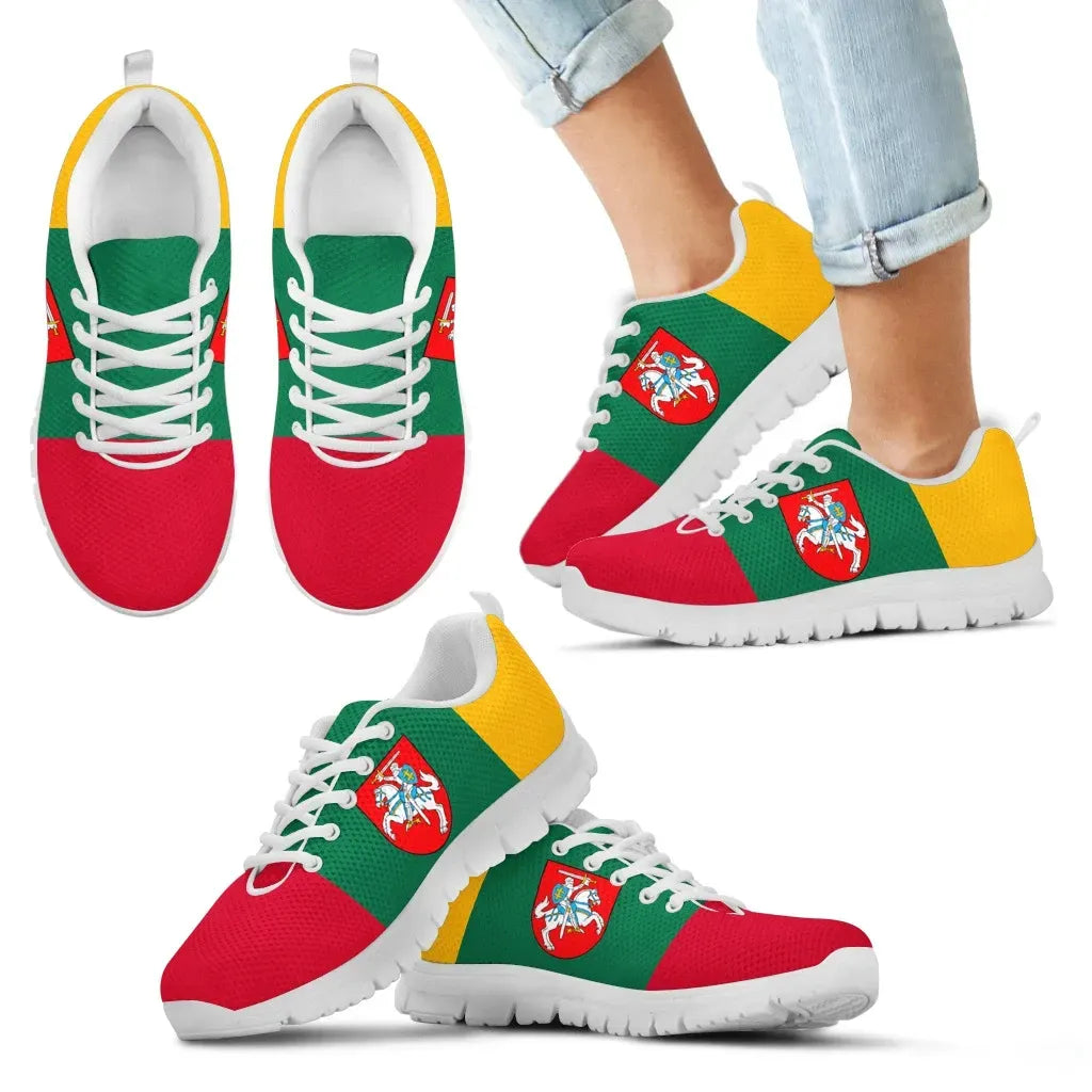Lithuania - Lietuva Flag Men's/Women's/Kid's Sneakers Shoes RLT6