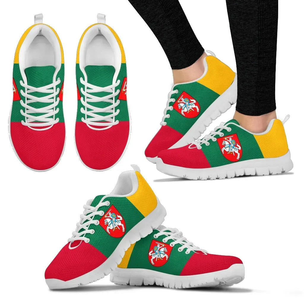 Lithuania - Lietuva Flag Men's/Women's/Kid's Sneakers Shoes RLT6