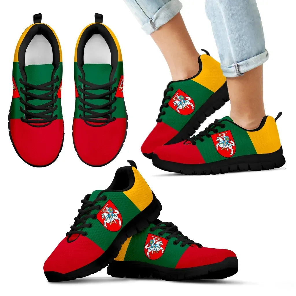 Lithuania - Lietuva Flag Men's/Women's/Kid's Sneakers Shoes RLT6