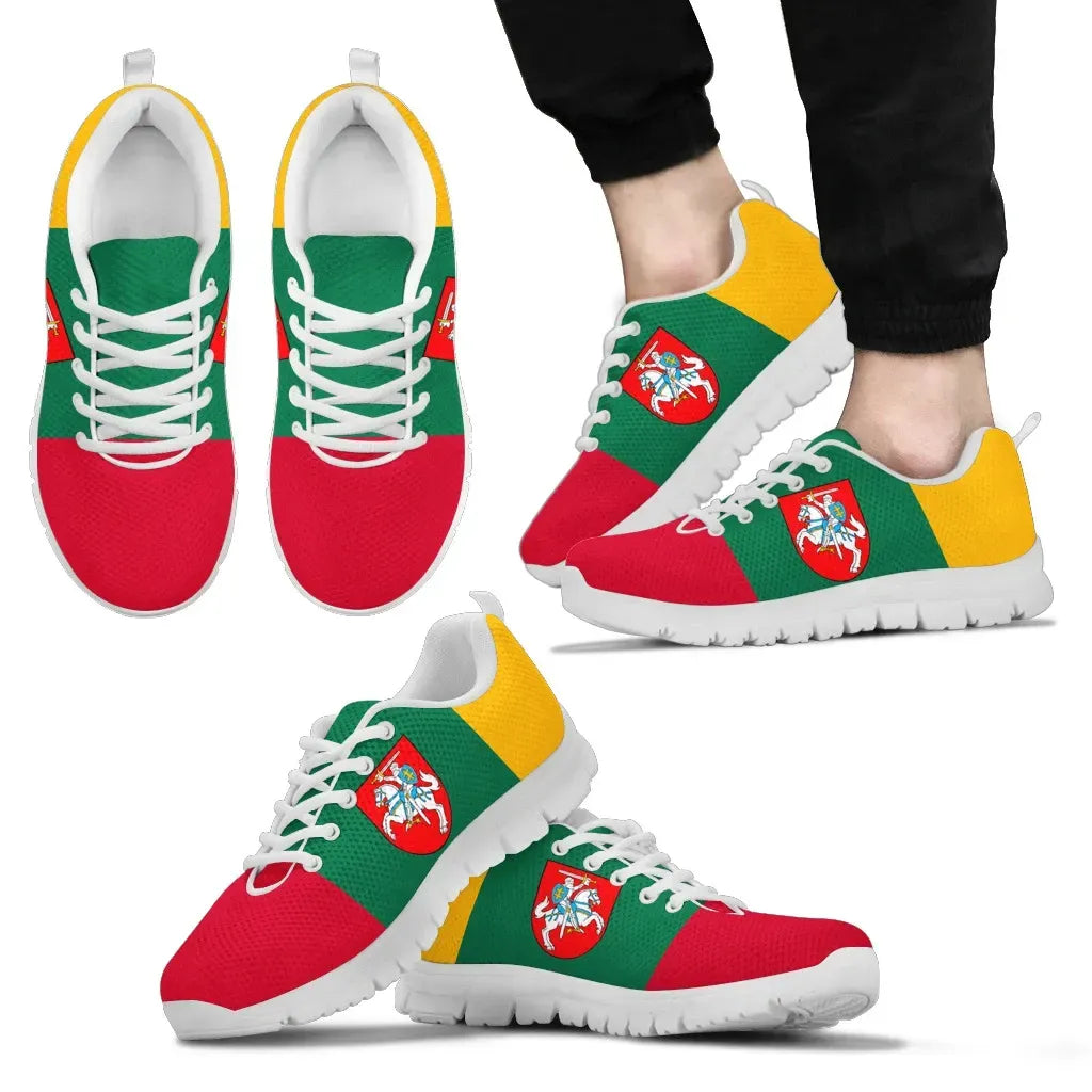 Lithuania - Lietuva Flag Men's/Women's/Kid's Sneakers Shoes RLT6