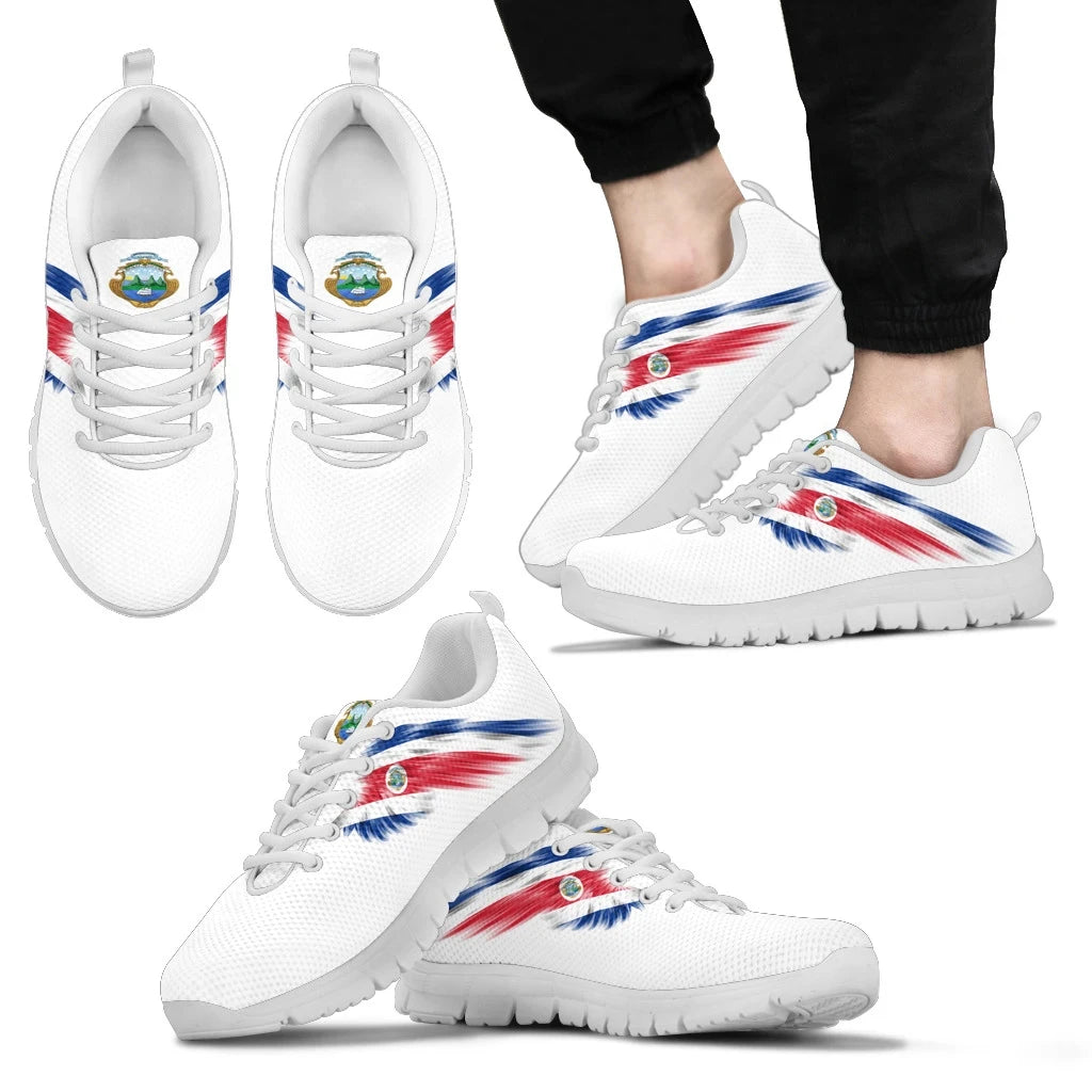 Costa Rica (Men's / Women's) Black & White Sneaker RLT13