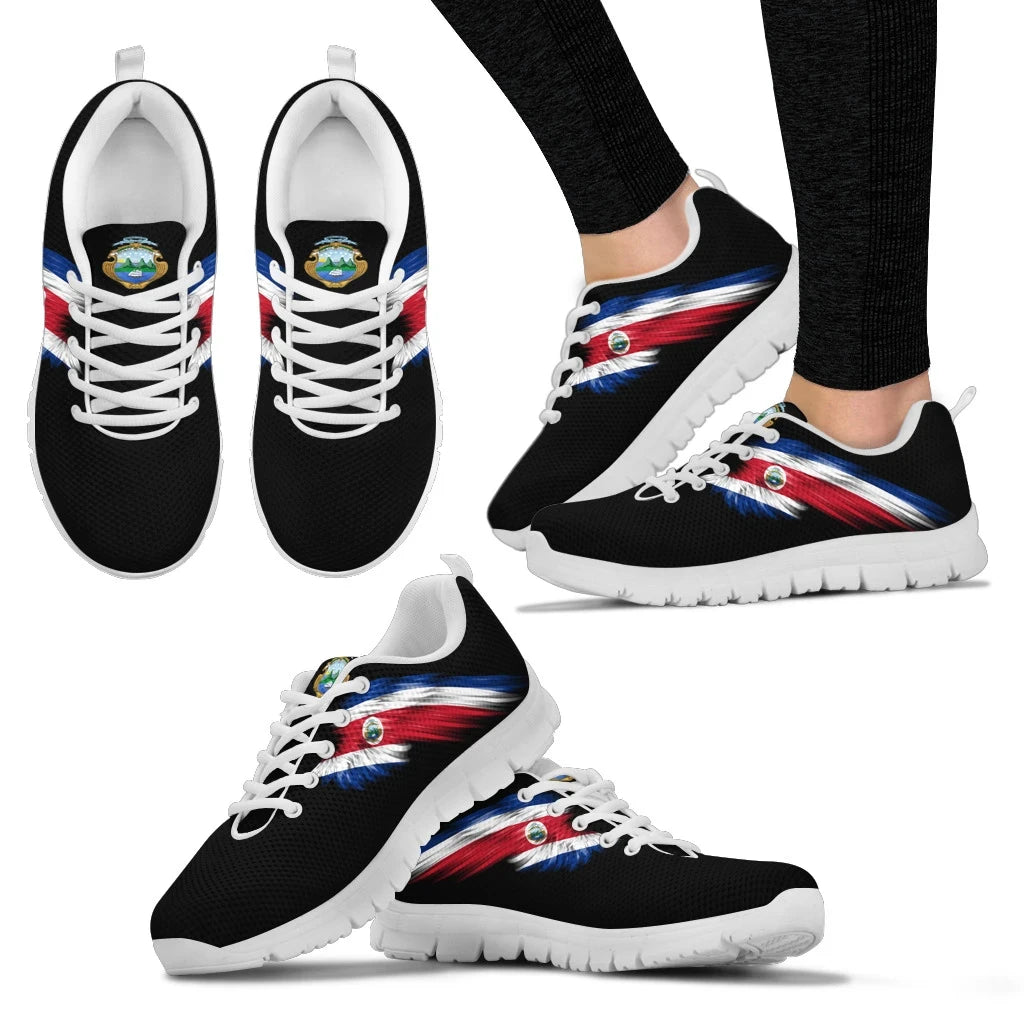 Costa Rica (Men's / Women's) Black & White Sneaker RLT13