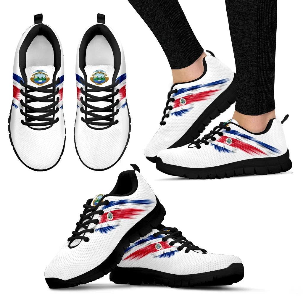 Costa Rica (Men's / Women's) Black & White Sneaker RLT13