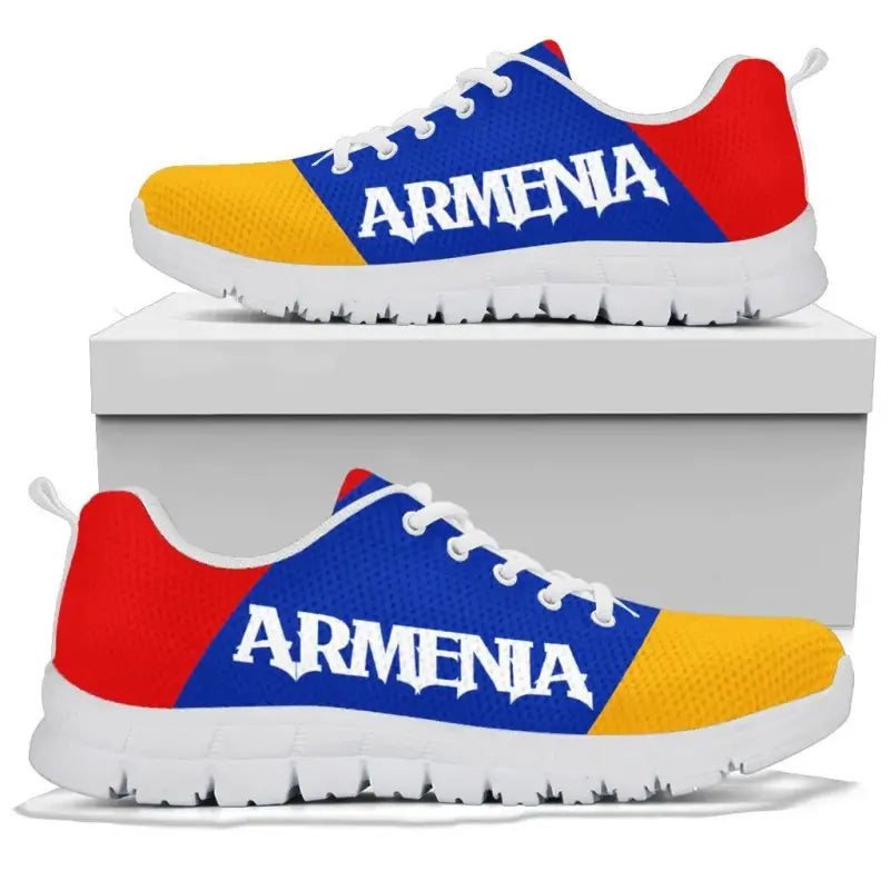 Armenia Flag Sneakers (Womens/Mens) RLT8
