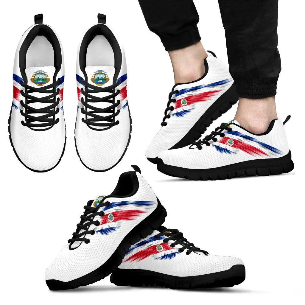 Costa Rica (Men's / Women's) Black & White Sneaker RLT13
