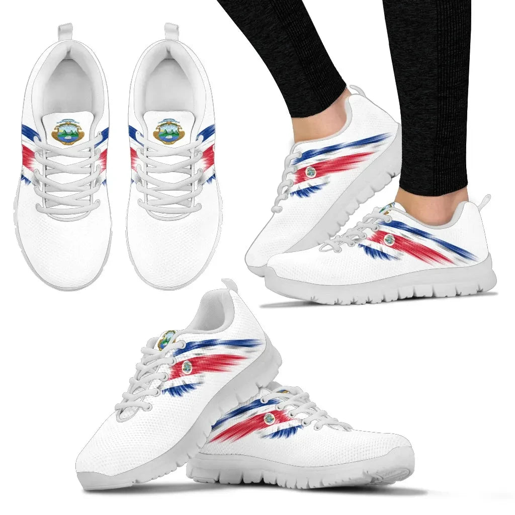 Costa Rica (Men's / Women's) Black & White Sneaker RLT13