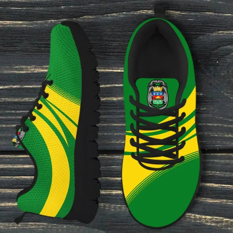 French Guiana Coat Of Arms Sneaker Cricket RLT8