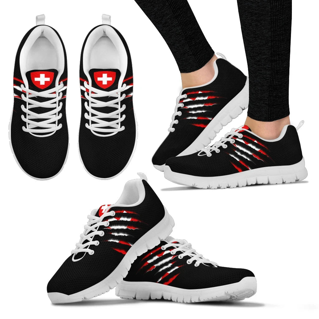 Switzerland Inside Me Sneakers RLT13