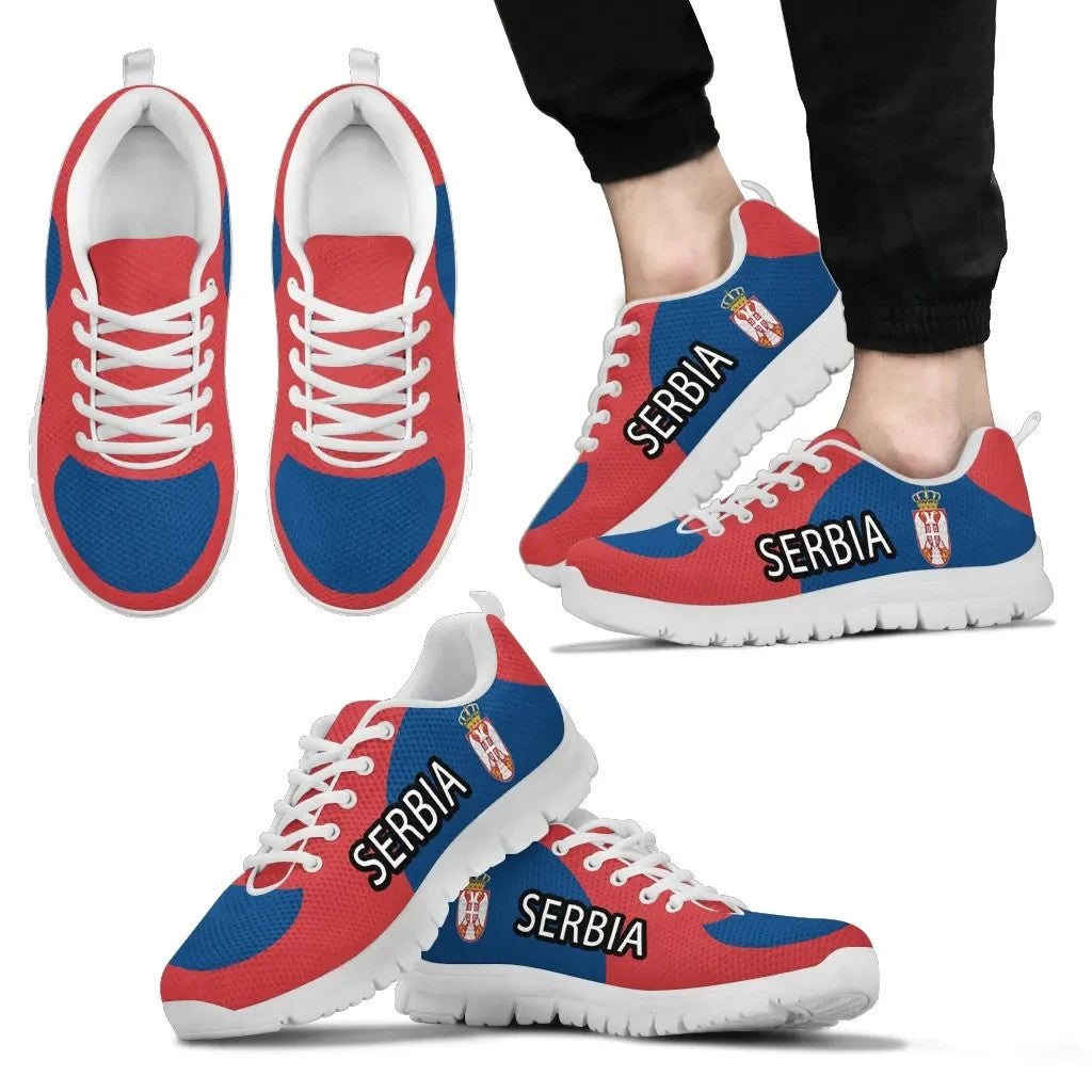 Serbia Running Shoes Coat Of Arms RLT7
