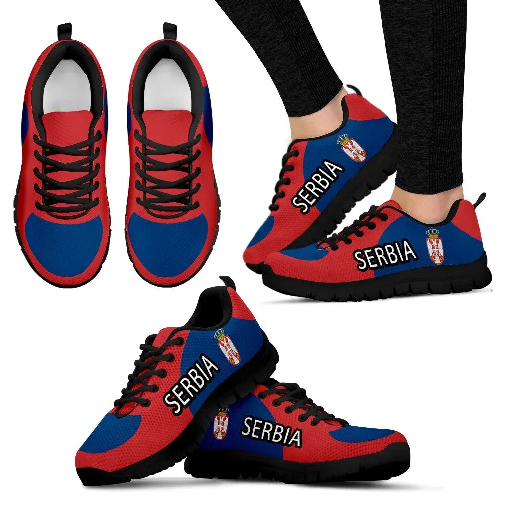 Serbia Running Shoes Coat Of Arms RLT7